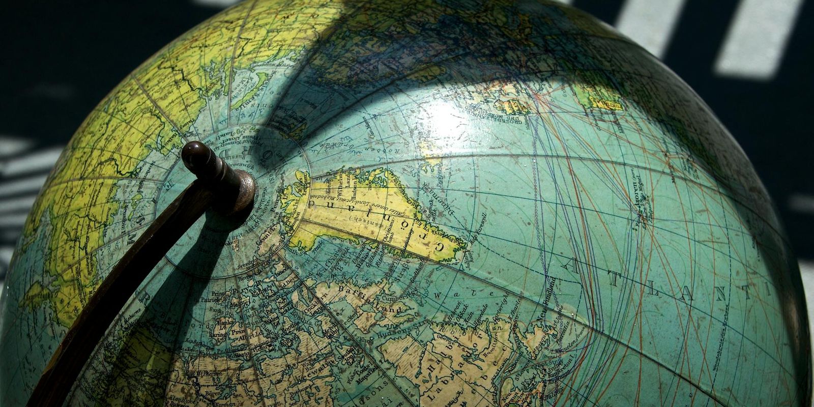 World map background